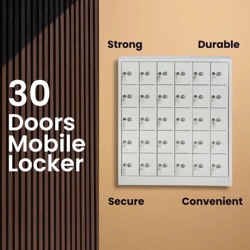 30 door mobile locker