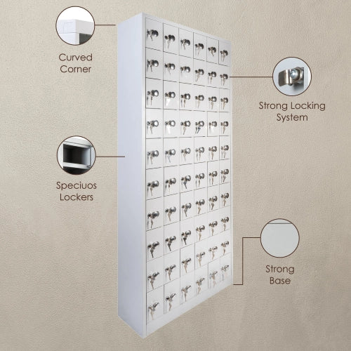 60 door mobile locker