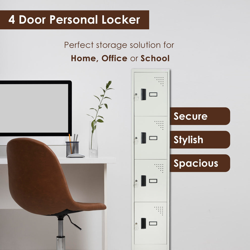 4 Door Personal Locker Unit – Tufferone