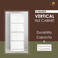 Vertical filing cabinet 4 drawer